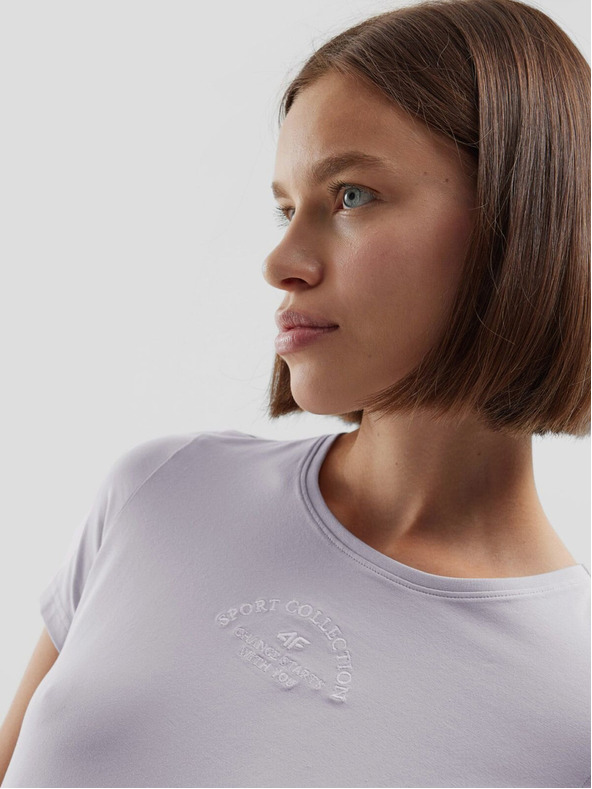 4F Dámské bavlněné tričko