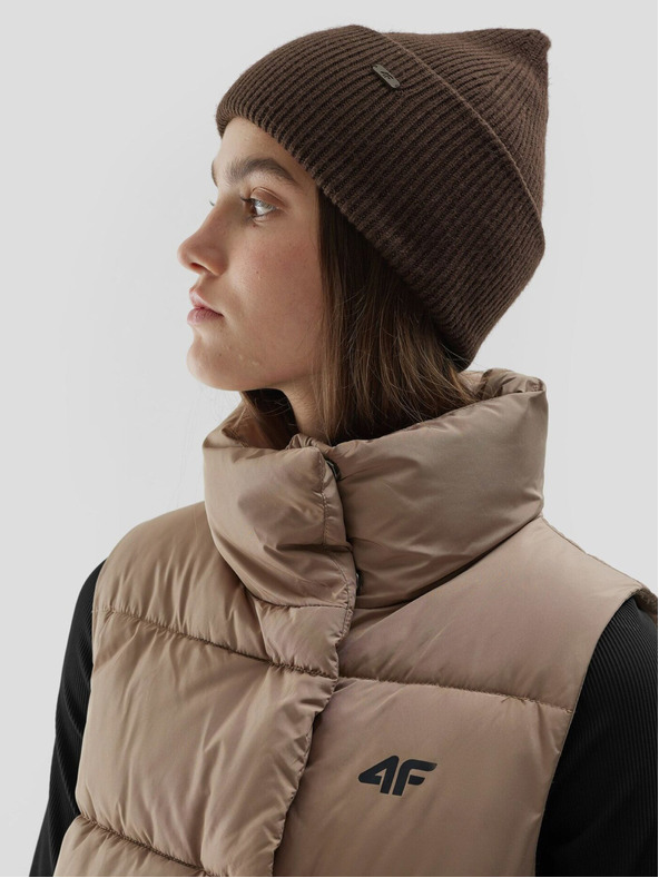 4F Dámská prodloužená vesta