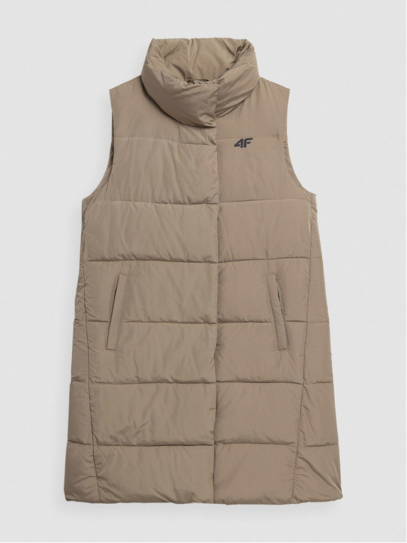 4F Dámská prodloužená vesta