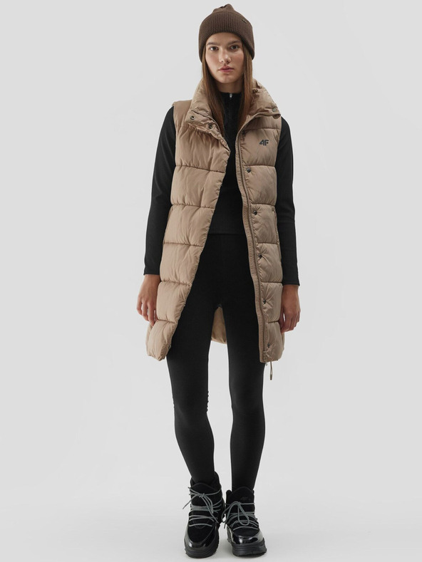 4F Dámská prodloužená vesta