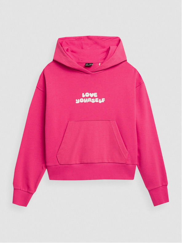 4F Dívčí bavlněná mikina