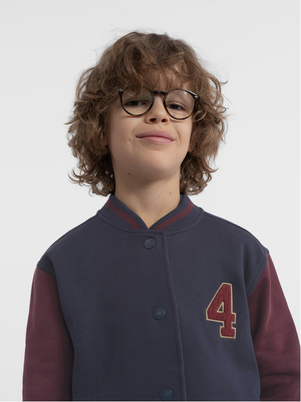 4F Chlapecká bavlněná mikina