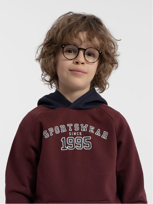 4F Chlapecká bavlněná mikina