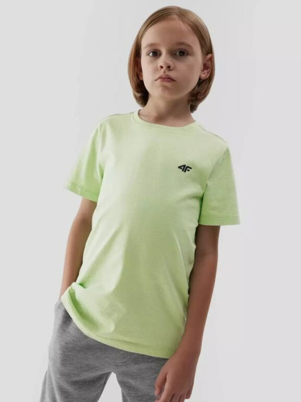 4F Chlapecké bavlněné tričko