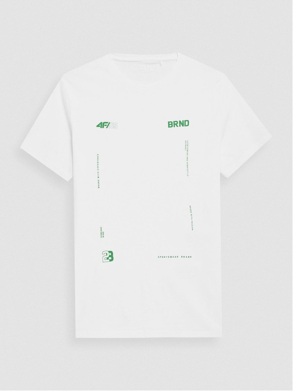 4F Pánské bavlněné tričko 4F