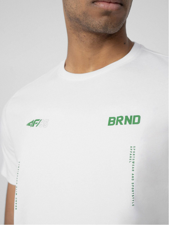 4F Pánské bavlněné tričko 4F