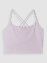 4F Dámský crop top na jógu z recyklovaných materiálů 4F