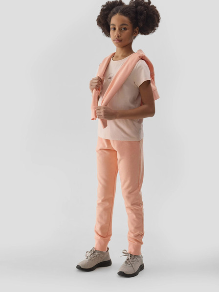 4F Dívčí tepláky typu jogger 4F