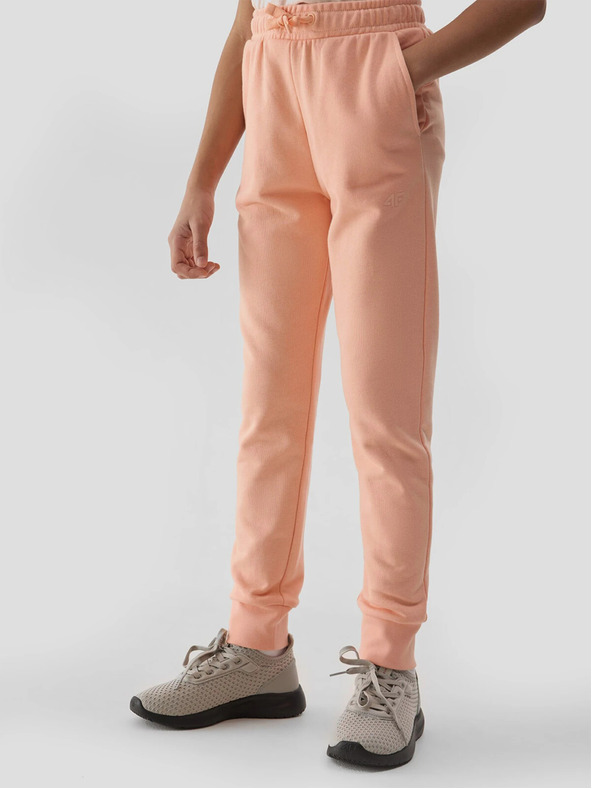 4F Dívčí tepláky typu jogger 4F