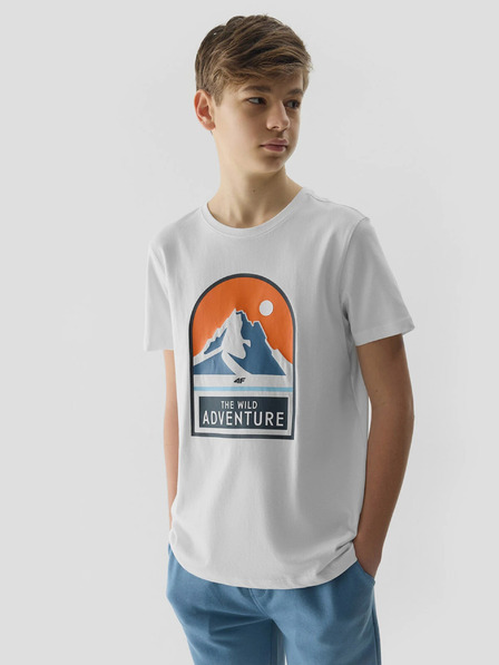 4F Chlapecké triko z organické bavlny 4F