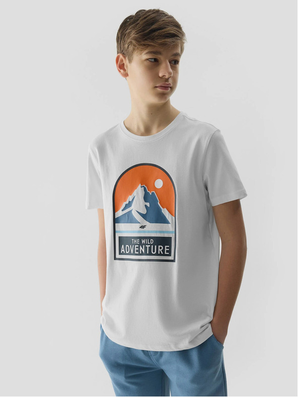4F Chlapecké triko z organické bavlny 4F