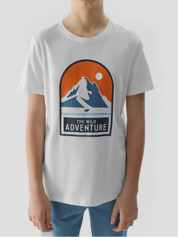 4F Chlapecké triko z organické bavlny 4F