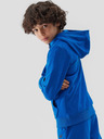 4F Chlapecká tepláková rozepínací mikina s kapucí 4F