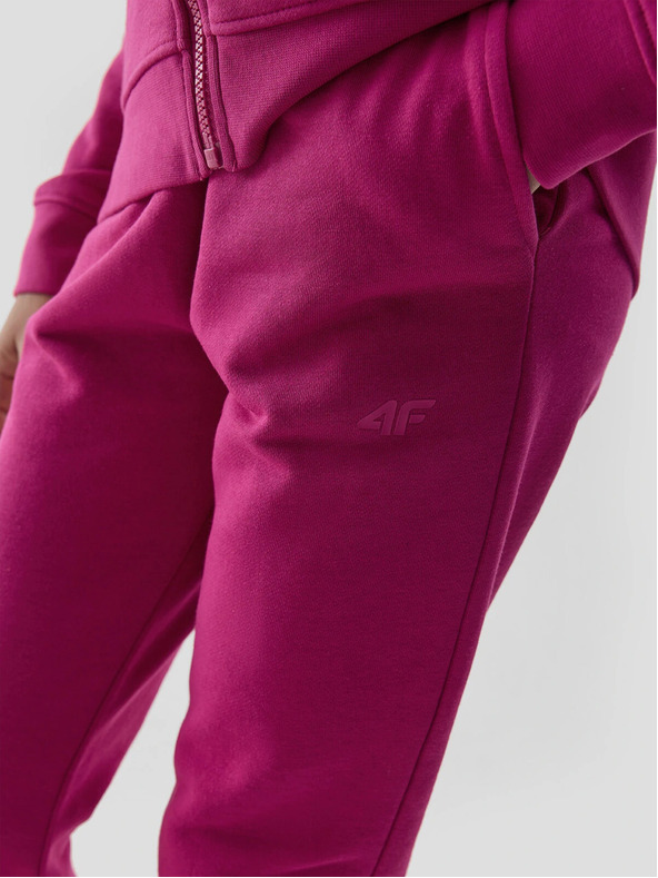 4F Dívčí tepláky typu jogger 4F