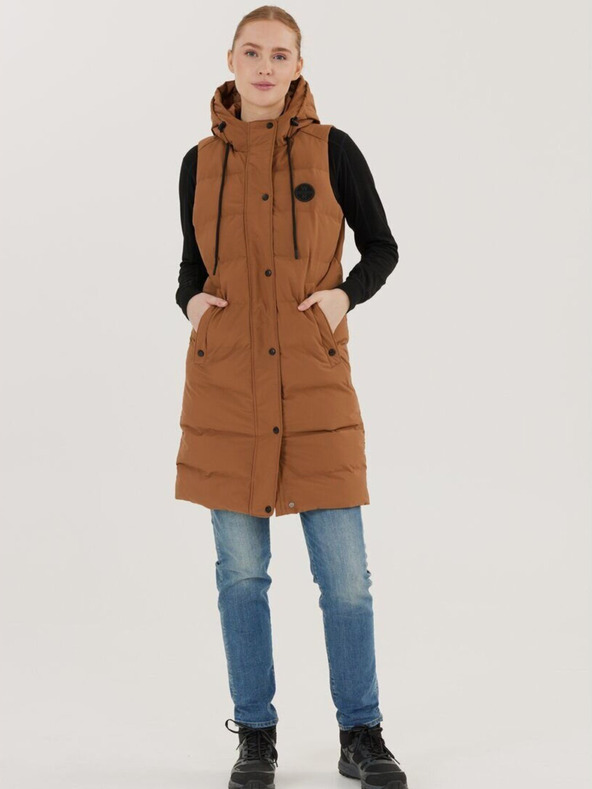 Weather report Dámská dlouhá vesta Weather Report Chief W