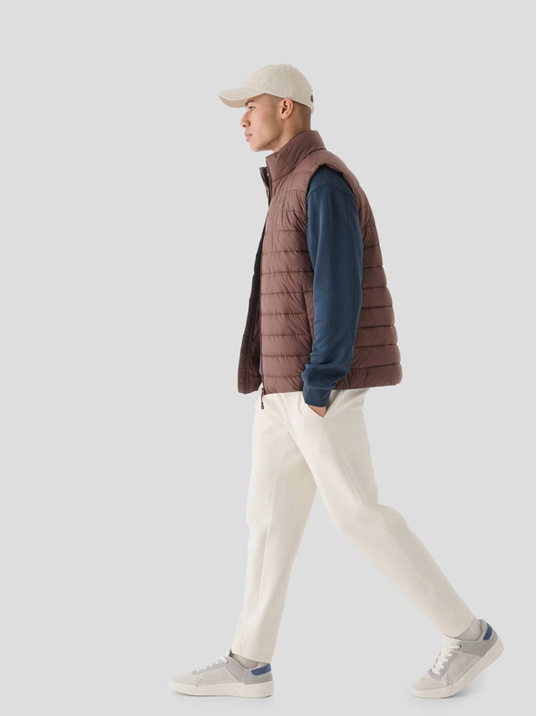 4F Pánská péřová vesta 4F