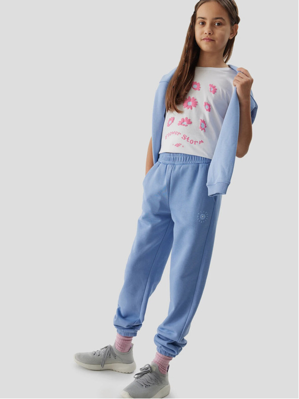 4F Dívčí tričko z organické bavlny 4F