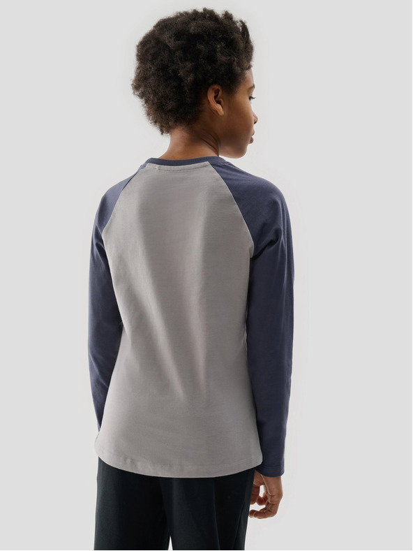 4F Chlapecké triko s dlouhým rukávem 4F