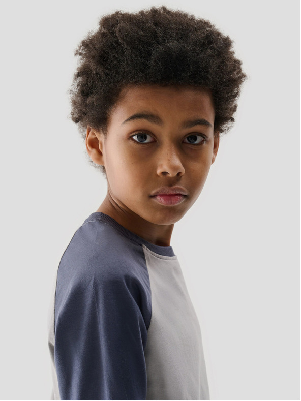 4F Chlapecké triko s dlouhým rukávem 4F