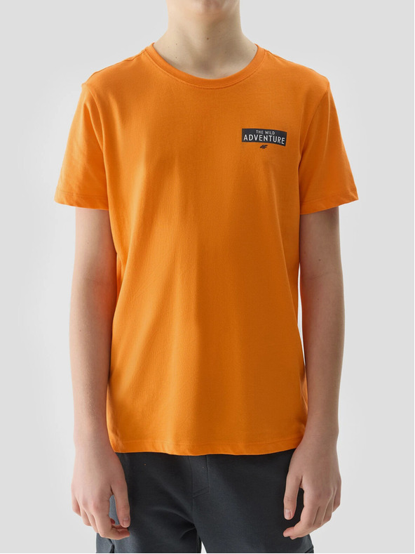 4F Chlapecké tričko z organické bavlny s potiskem 4F