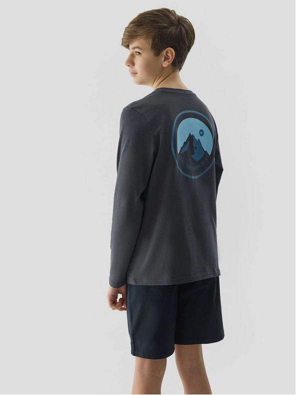 4F Chlapecké triko s dlouhým rukávem 4F