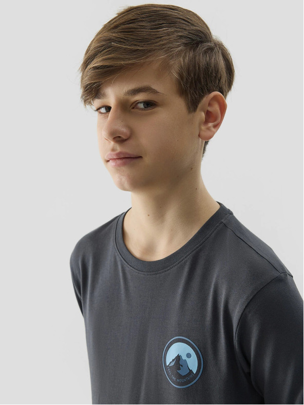 4F Chlapecké triko s dlouhým rukávem 4F