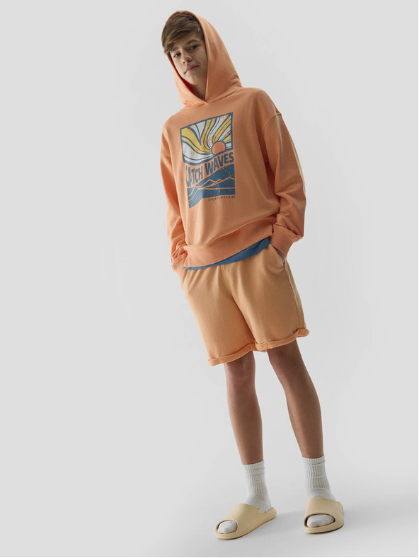 4F Chlapecká mikina s kapucí 4F