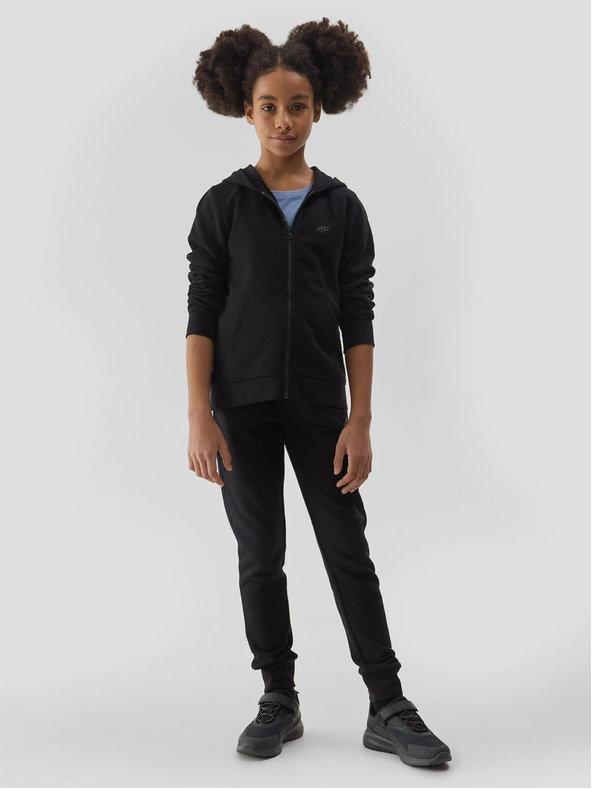 4F Dívčí tepláky typu jogger 4F