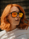 VEYREY VeyRey Unisex sluneční brýle Kerirnus oranžová sklíčka unvierzální