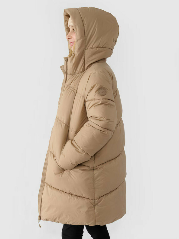 4F Dívčí péřový kabát 4F