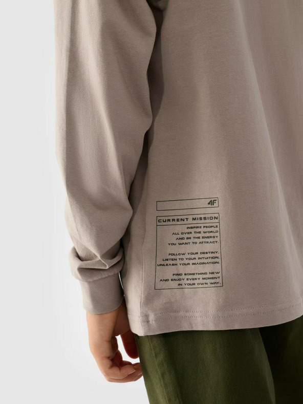 4F Chlapecké tričko s potiskem 4F