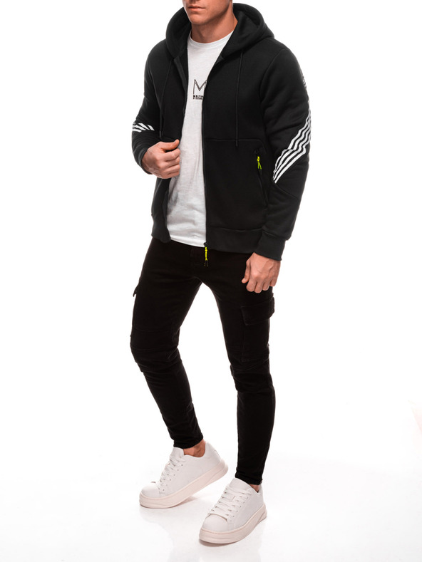 Edoti Pánská mikina s kapucí 1697B Edoti