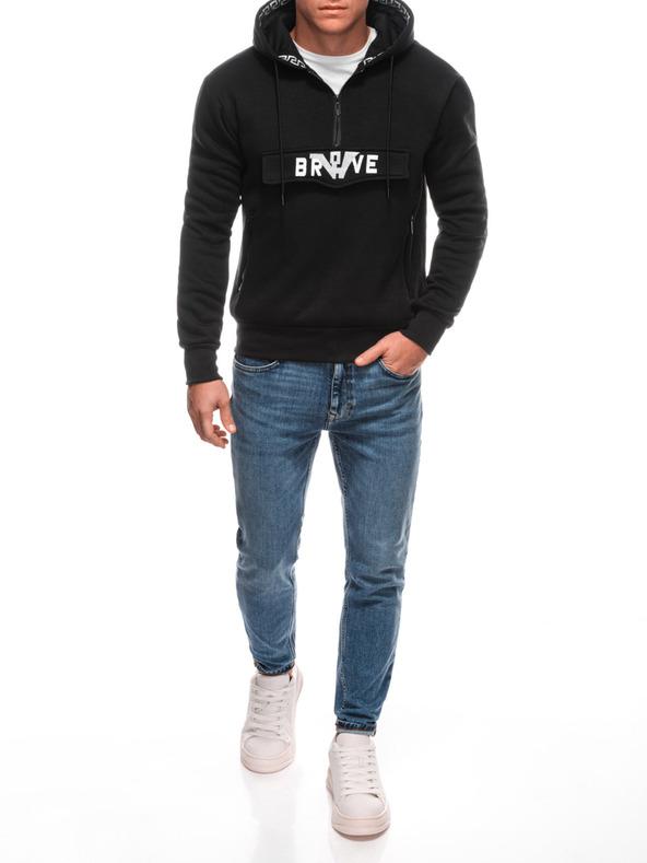 Edoti Pánská mikina s kapucí 1698B Edoti