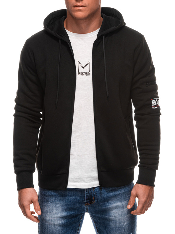 Edoti Pánská mikina s kapucí 1701B Edoti