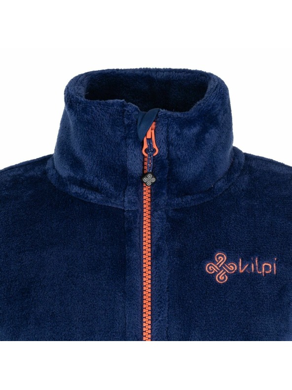 Kilpi Dívčí plyšová mikina Kilpi ERIN-JG Tmavě modrá