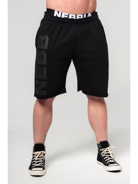 Nebbia Teplákové šortky NO BS 351 M,black