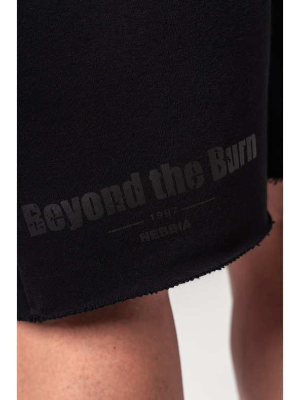 Nebbia Teplákové šortky NO BS 351 M,black