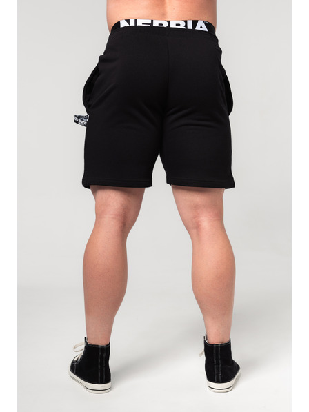Nebbia Teplákové kraťasy GYM BRO 352 M,black