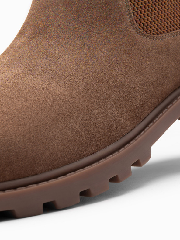 Ombre Clothing Pánské semišové nazouvací boty s vysokým nártem Ombre Clothing