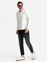 Ombre Clothing Pánské polo tričko s dlouhým rukávem Ombre Clothing