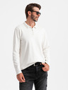 Ombre Clothing Pánské polo tričko s dlouhým rukávem Ombre Clothing