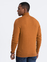 Ombre Clothing Pánský pletený jednobarevný rolák z viskózy Ombre Clothing