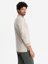 Ombre Clothing Pánské polo tričko s dlouhým rukávem Ombre Clothing