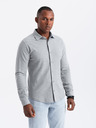 Ombre Clothing Pánská pletená slim košile s dlouhým rukávem Ombre Clothing