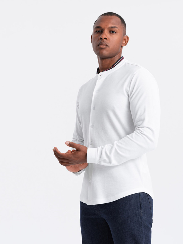 Ombre Clothing Pánská slim košile Ombre Clothing