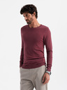 Ombre Clothing Klasický pánský svetr s kulatým výstřihem Ombre Clothing