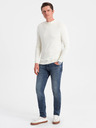 Ombre Clothing Pánský pletený poloviční rolák s viskózou Ombre Clothing