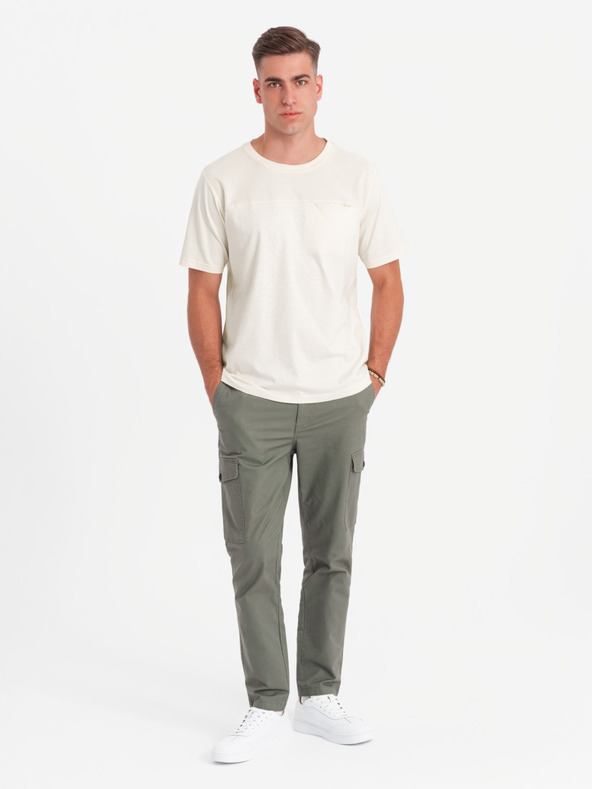 Ombre Clothing Pánské bavlněné tričko Ombre Clothing