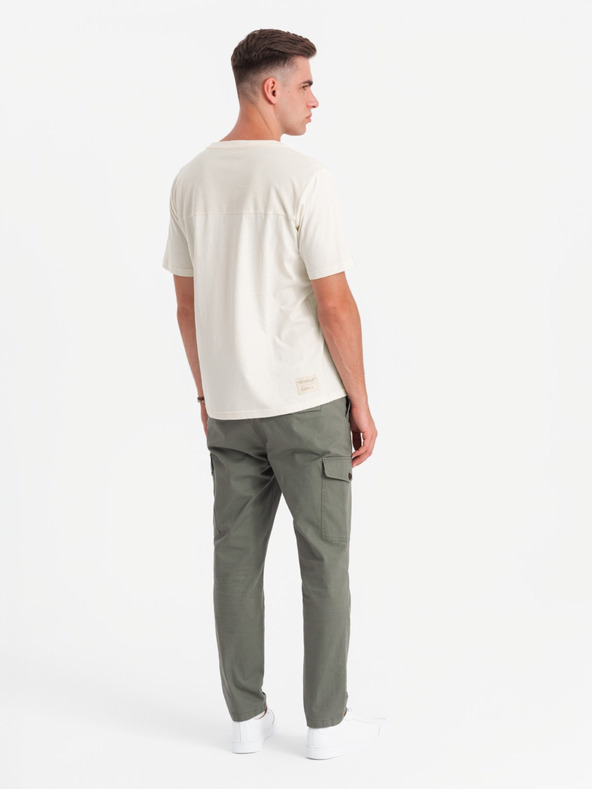 Ombre Clothing Pánské bavlněné tričko Ombre Clothing