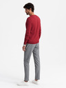 Ombre Clothing Elegantní pánský svetr BASIC s výstřihem do V Ombre Clothing